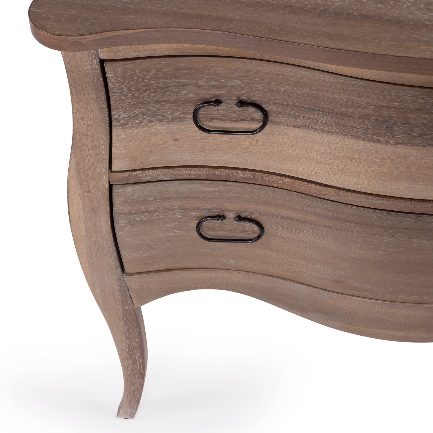 Rochelle Natural 2 Drawer Chest in Light Brown 9307312
