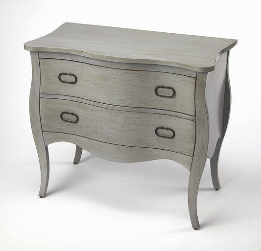 Rochelle 2 Drawer Chest in Gray 9307329