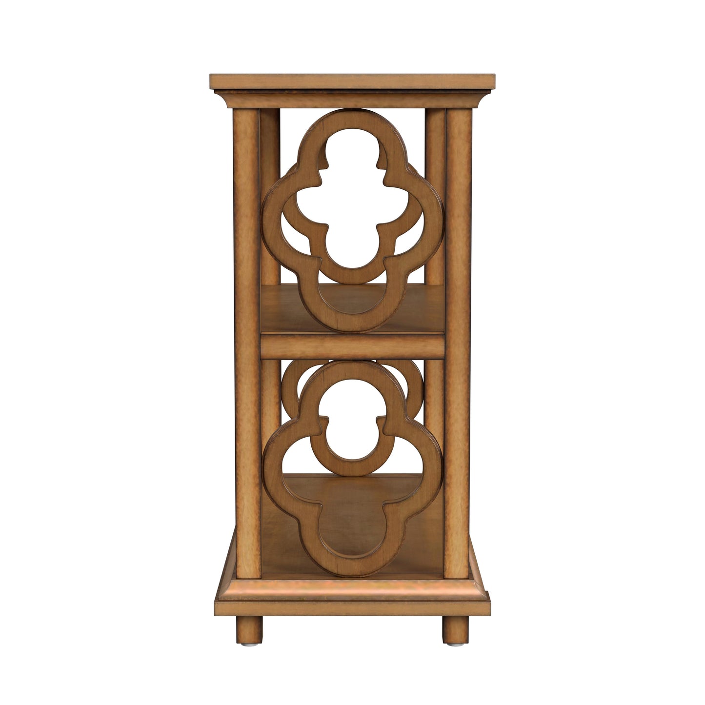 Paloma 2 Shelf 30"W Bookcase in Light Brown  9331415