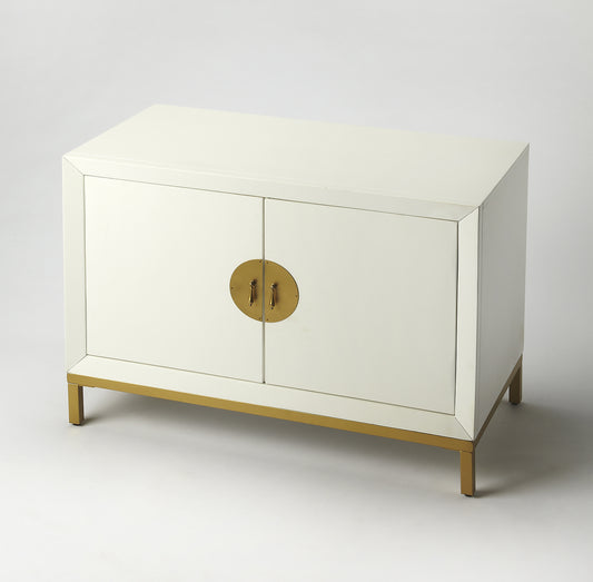 Langer 2- Door Cabinet in White 9333222