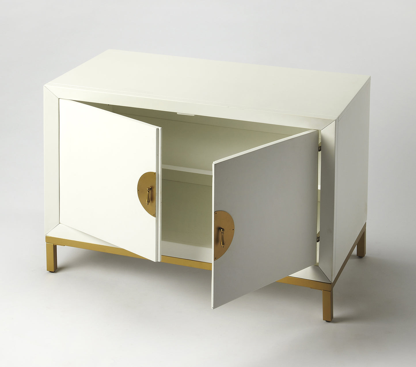 Langer 2- Door Cabinet in White 9333222