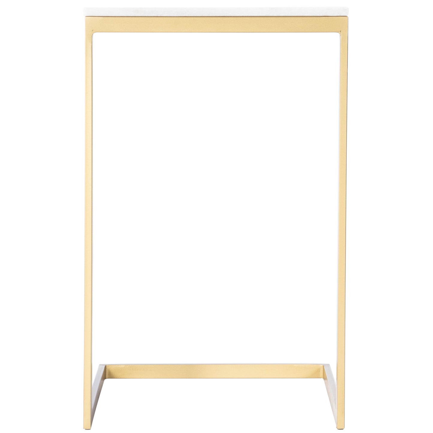 Lawler Marble C- Side Table in Gold 9349025