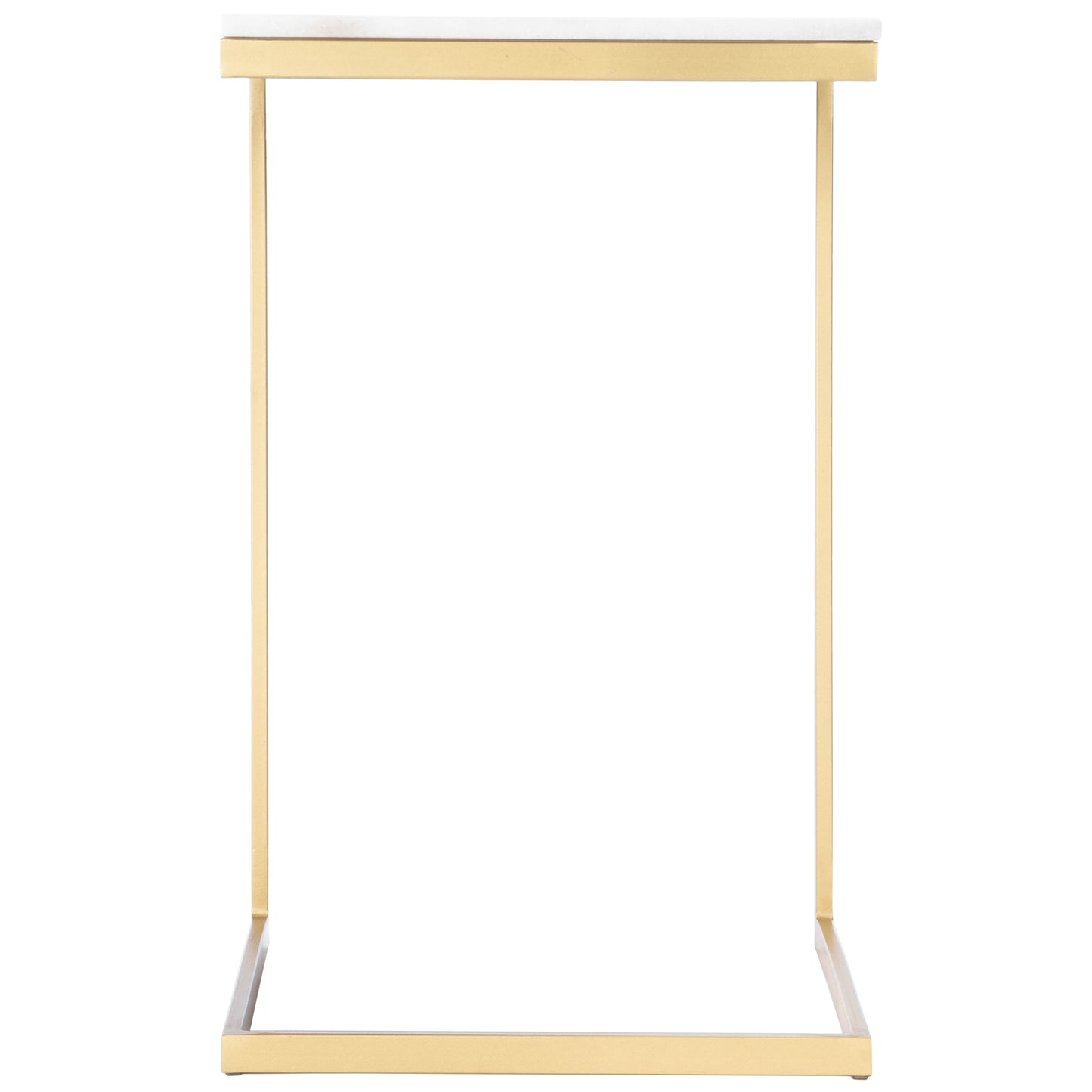 Lawler Marble C- Side Table in Gold 9349025