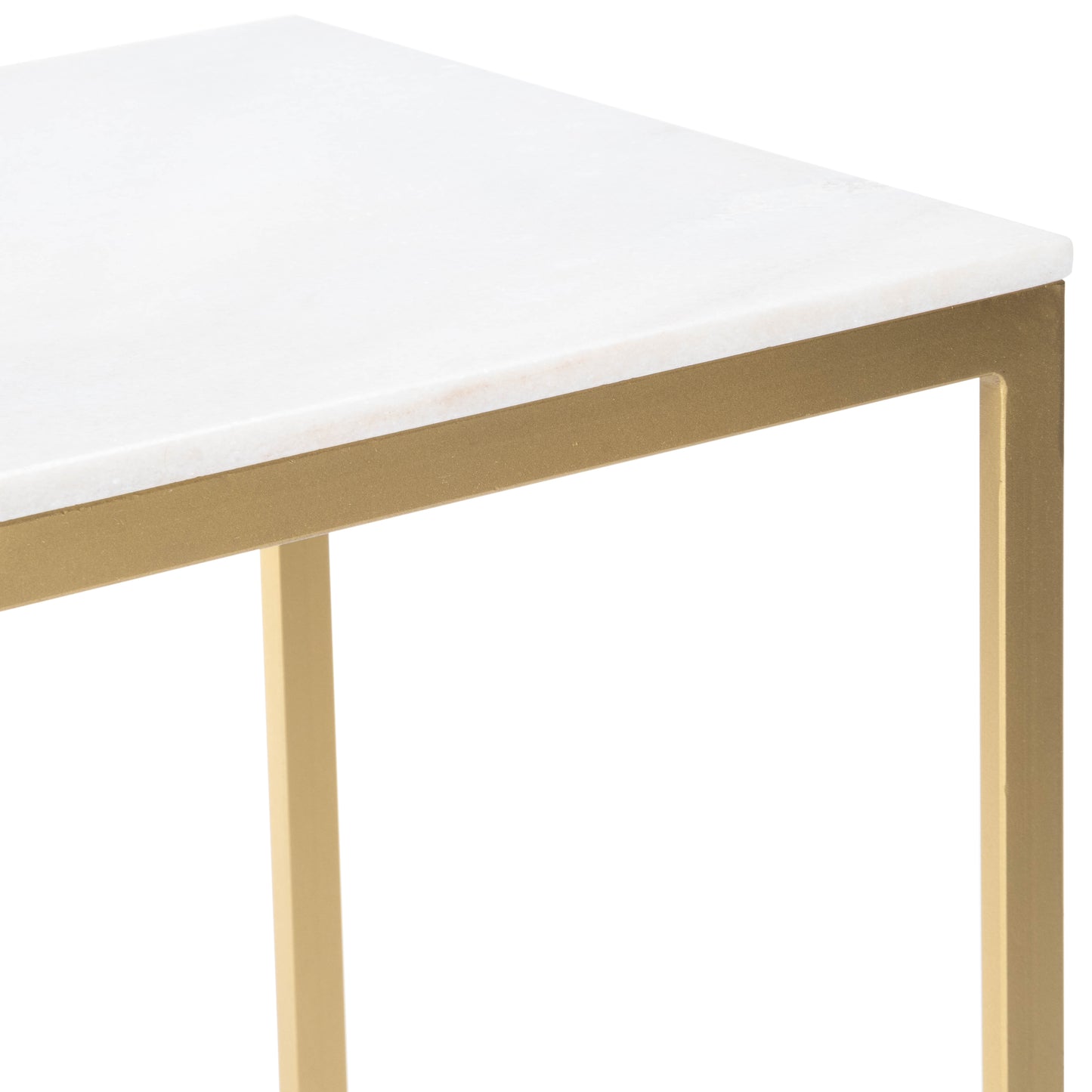 Lawler Marble C- Side Table in Gold 9349025
