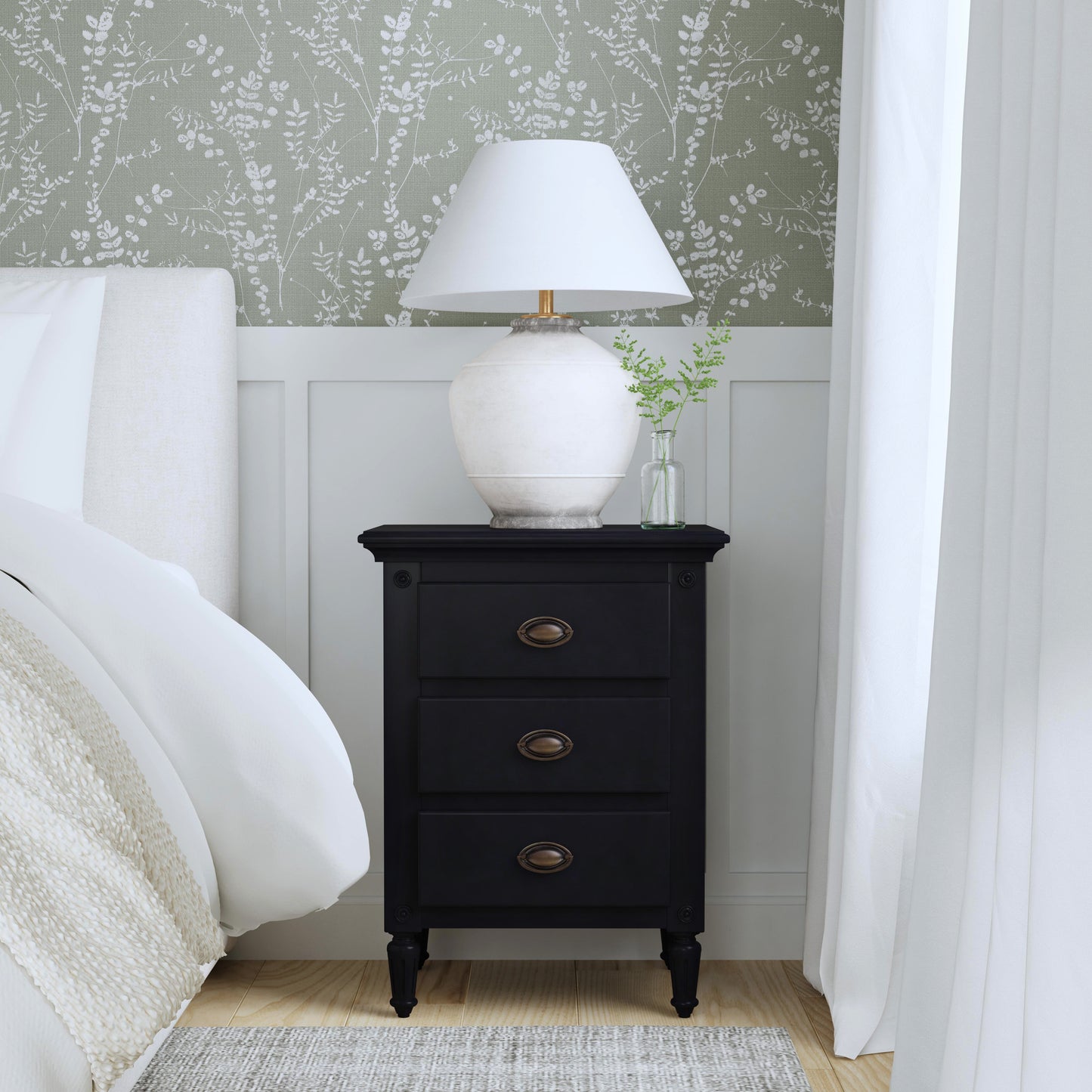 Easterbrook Nightstand in Black 9352295