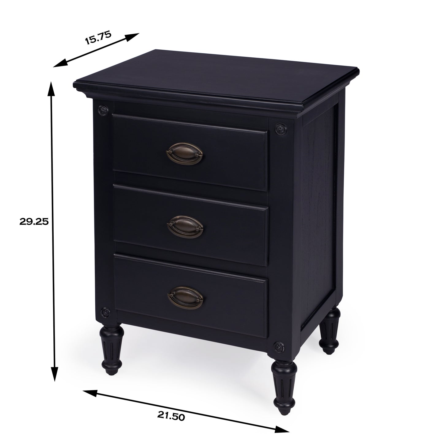 Easterbrook Nightstand in Black 9352295
