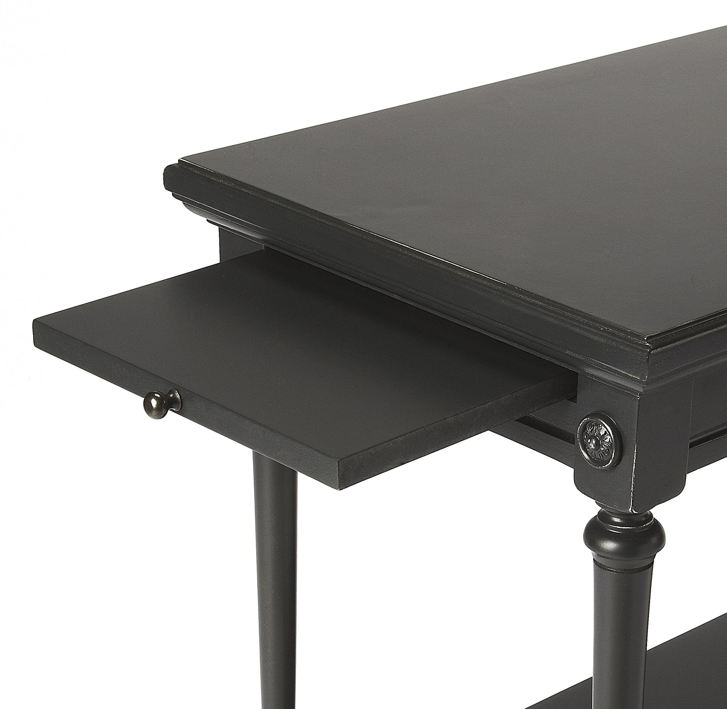 Easterbrook End Table in Black  9355295