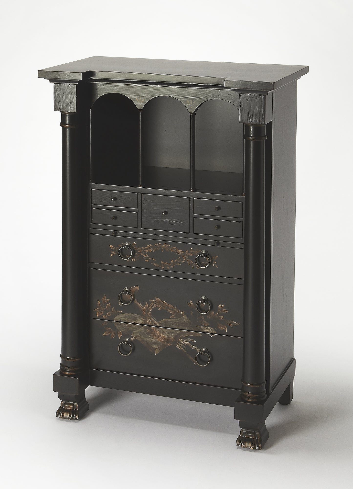 Castle Contessa Secretary in Black 9400346