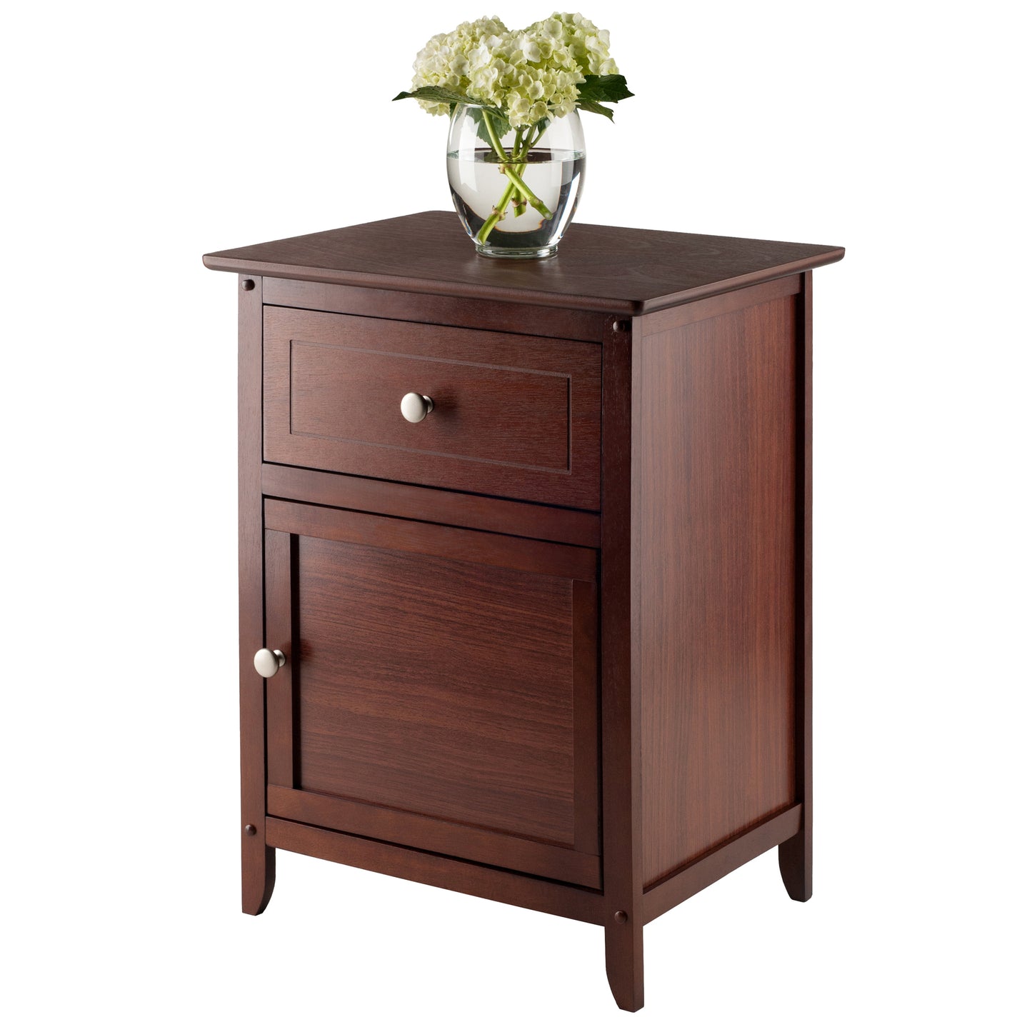 Eugene Accent Table, Nightstand, Walnut