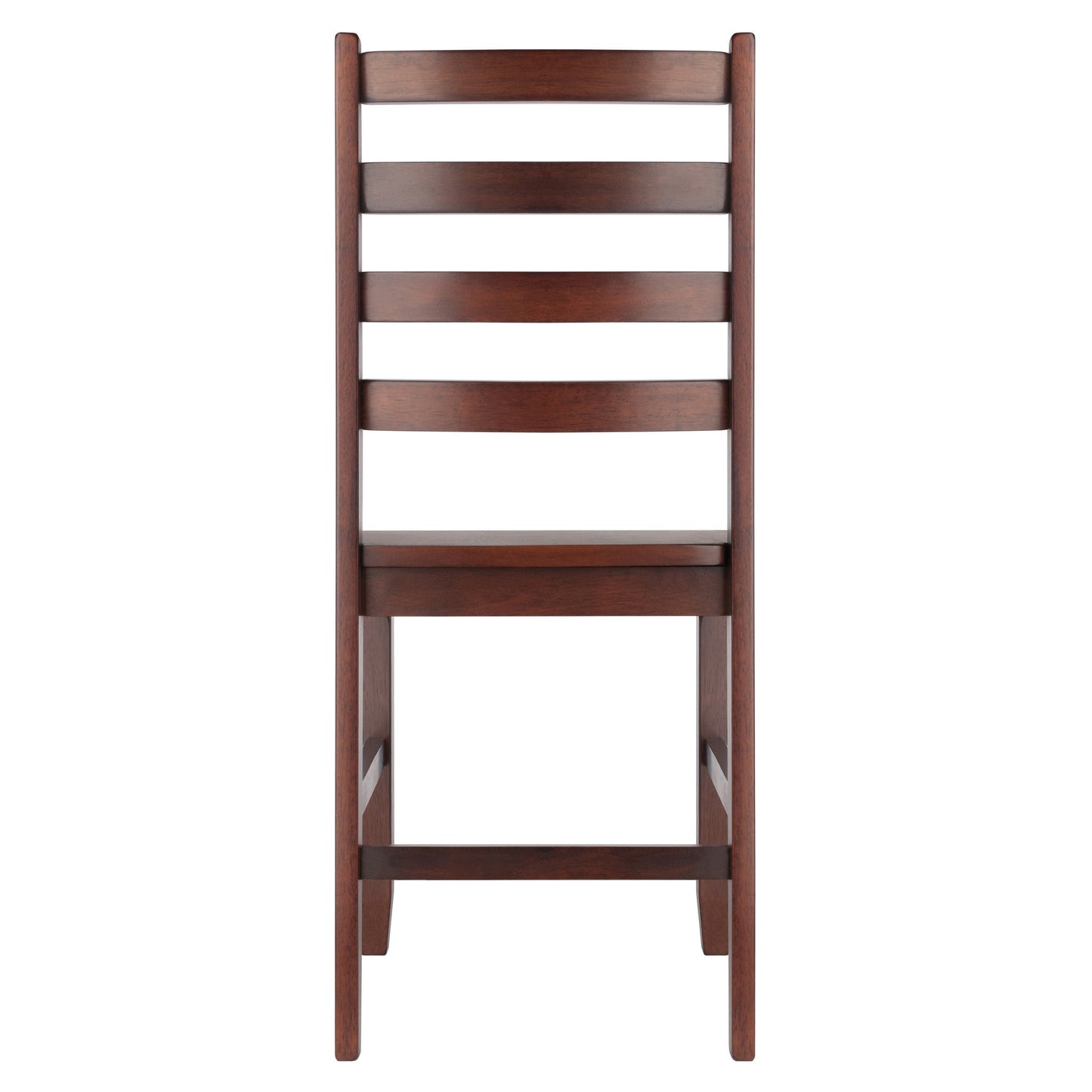 Hamilton 2-Pc Ladder-back Chair Set, Walnut