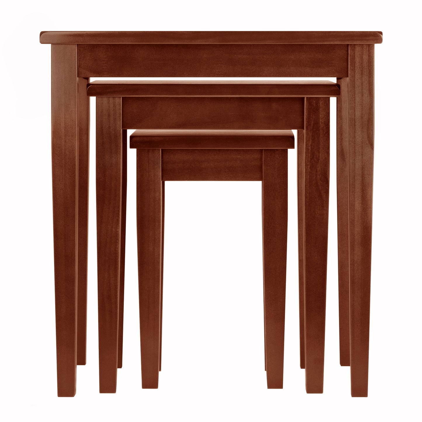 Regalia 3-Pc Nesting Table Set, Walnut