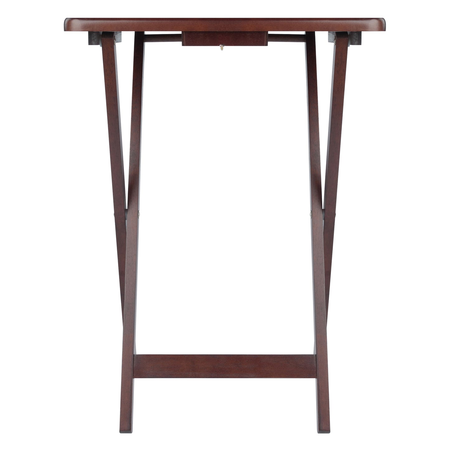 Alex 4-Pc Snack Table Set, Walnut