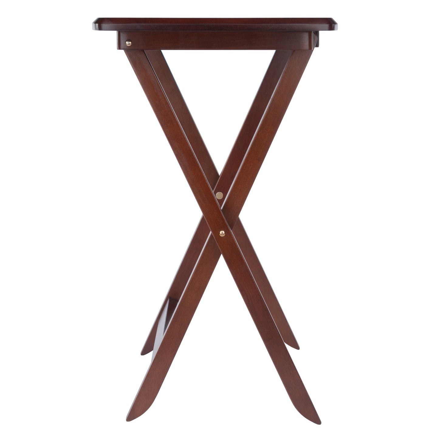 Darryl 5-Pc Snack Table Set, Oversize, Walnut