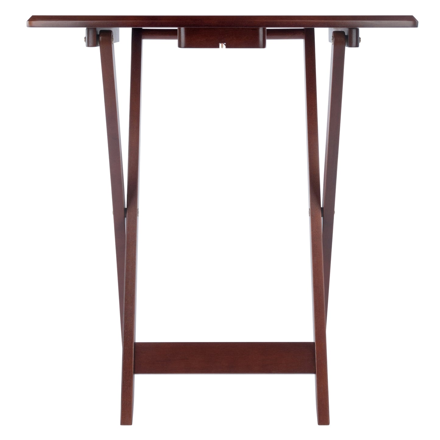 Darryl 5-Pc Snack Table Set, Oversize, Walnut
