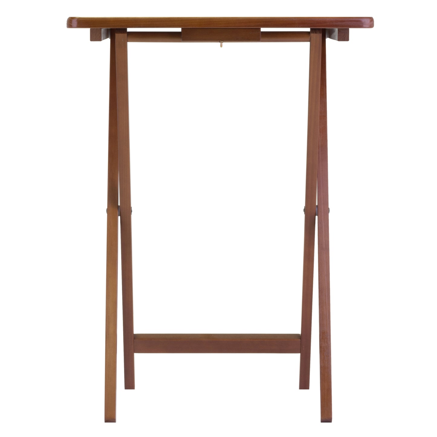 Alex 5-Pc Snack Table Set, Walnut