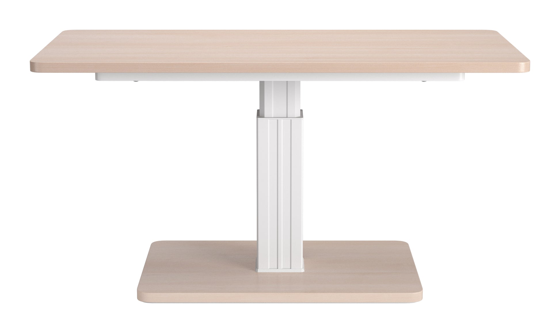 Brule Adjustable Dining Table Natural - 4