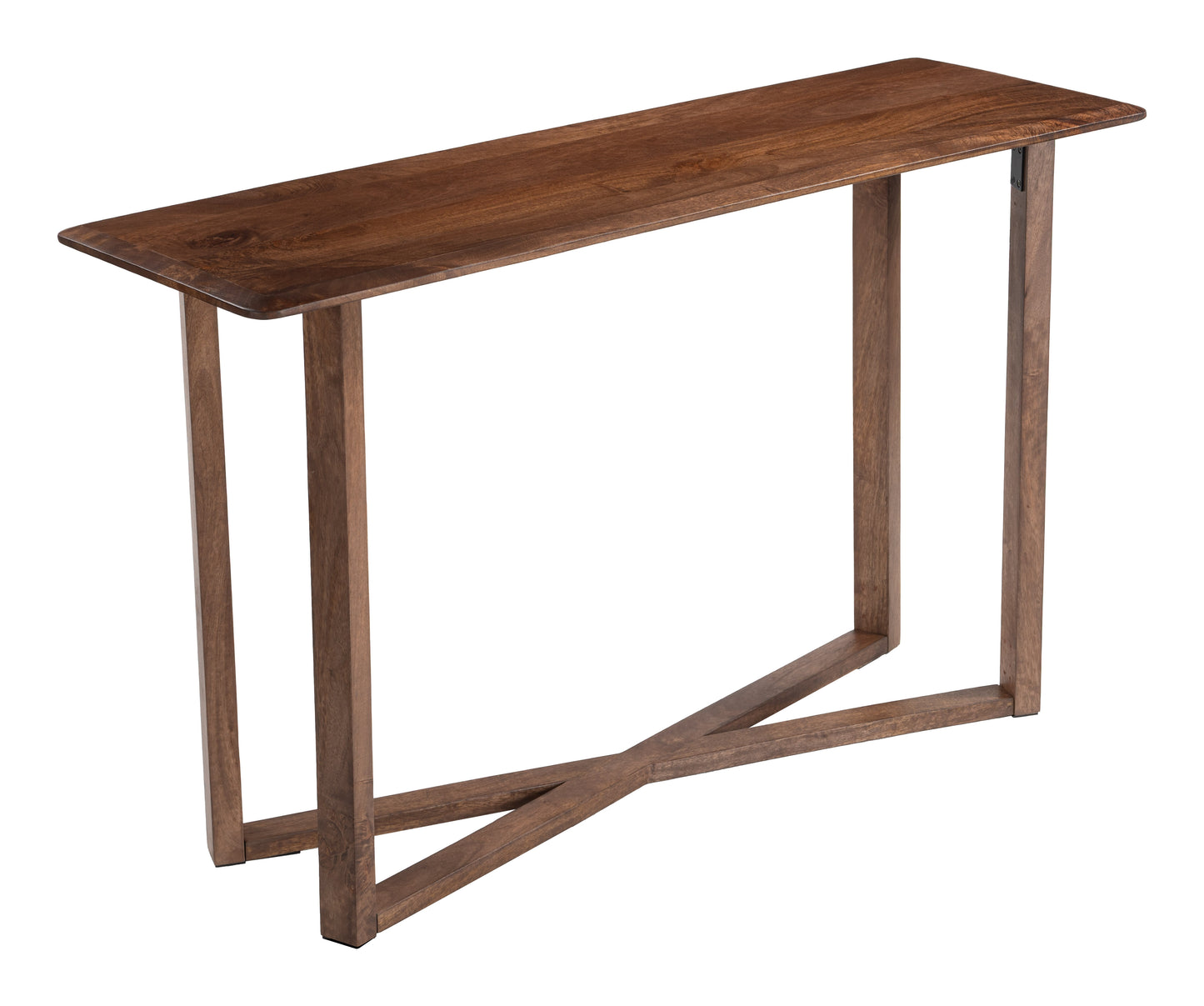 Macaria Console Table Walnut - 4