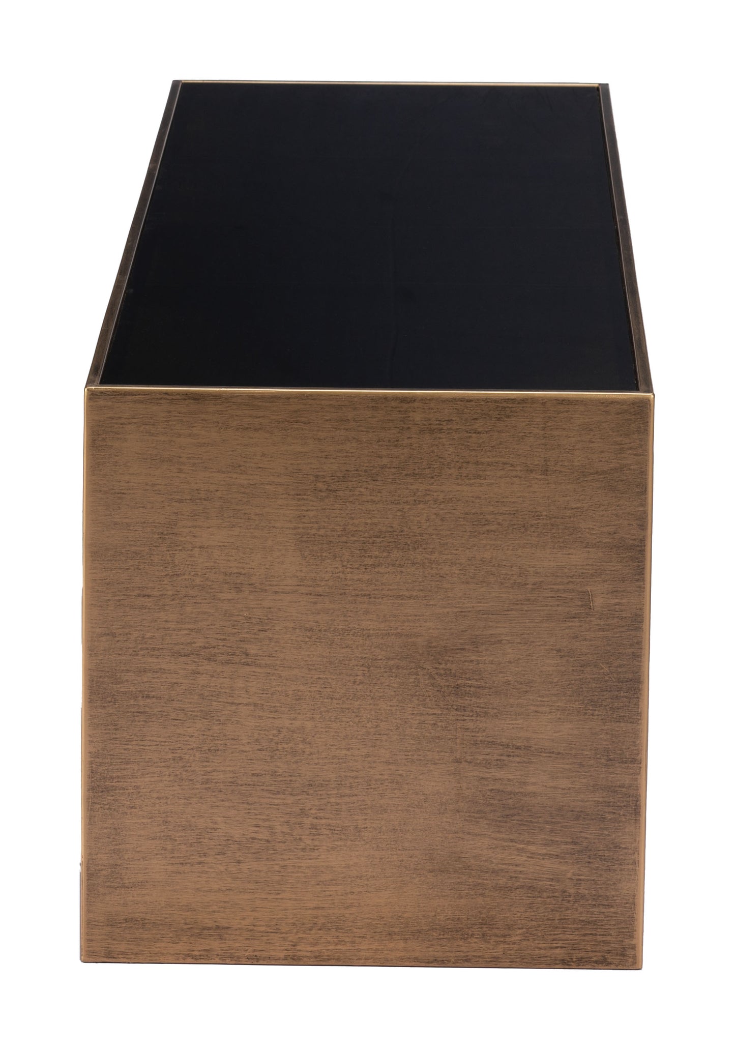 Reed Coffee Table Brass & Black - 2