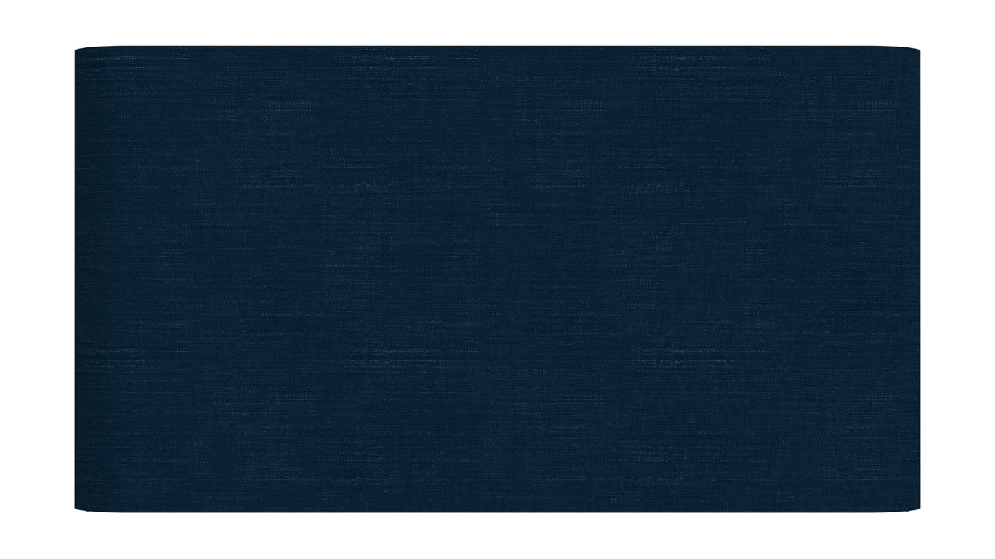 Butler Specialty Company Chatham 48 in. W Raffia Waterfall Coffee Table, Navy Blue