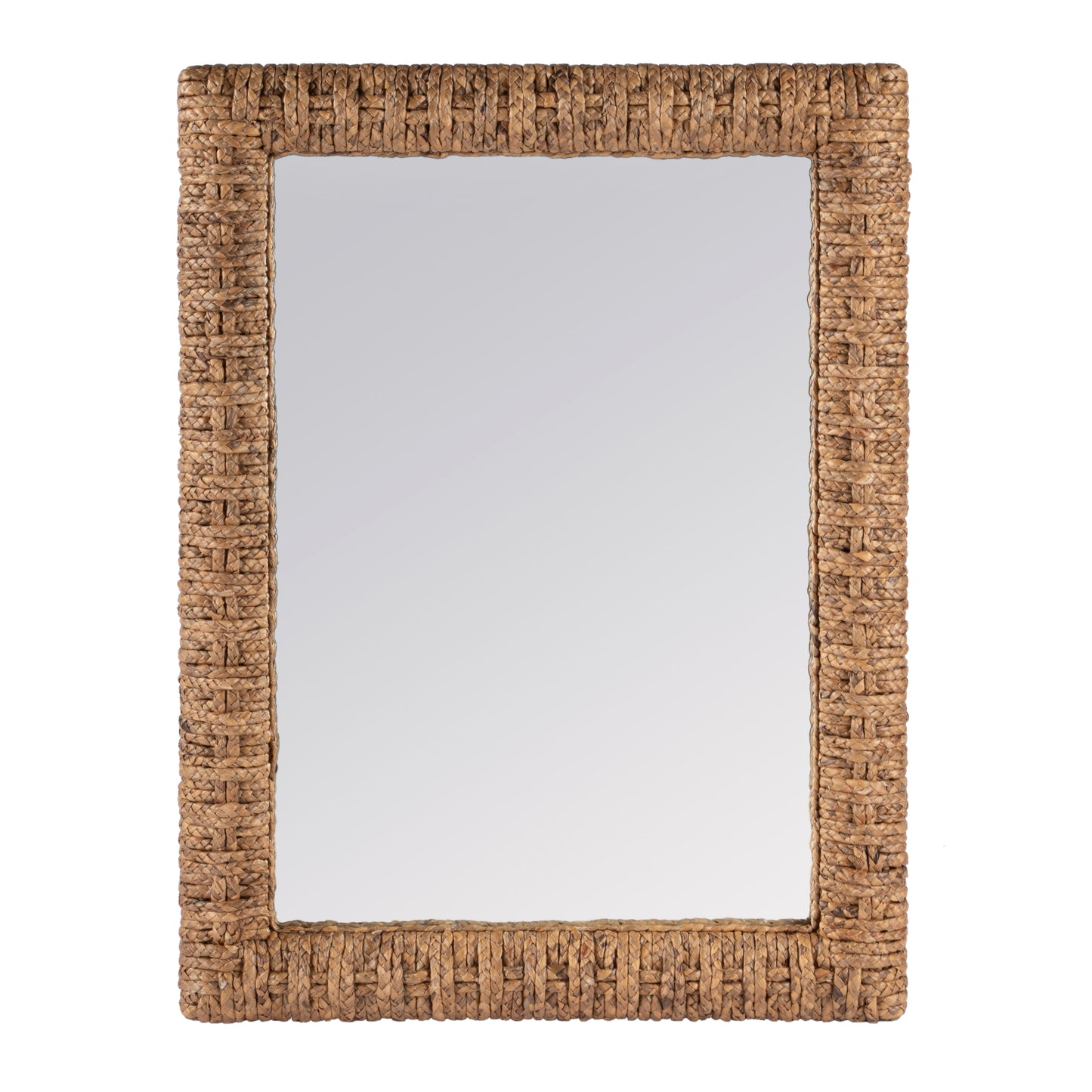 Butler Specialty Company Gloucester 30.5 in. W x 40.25 in. H Rectangular Woven Wall Mirror, Dark Brown
