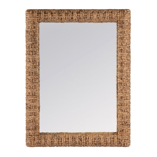 Butler Specialty Company Gloucester 30.5 in. W x 40.25 in. H Rectangular Woven Wall Mirror, Dark Brown