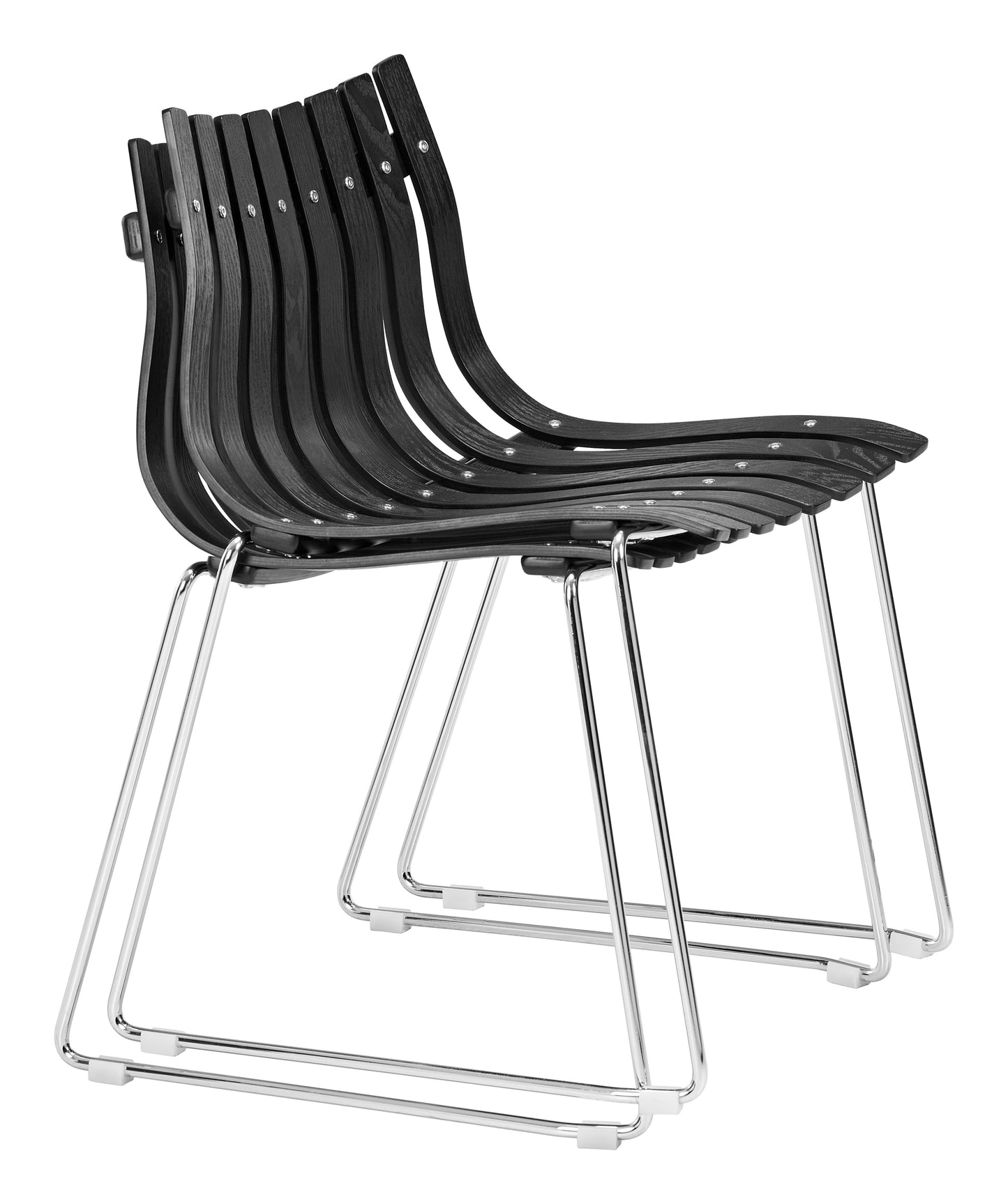 Beaufort Dining Chair (Set of 2) Black - 7