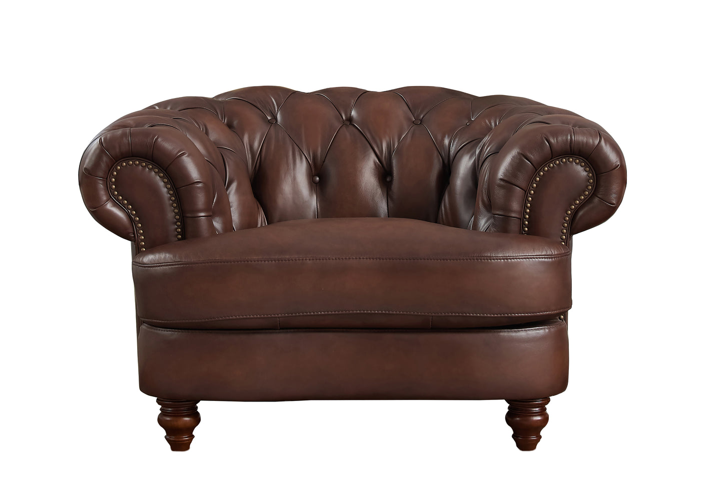 Newport Chair Caramel Brown