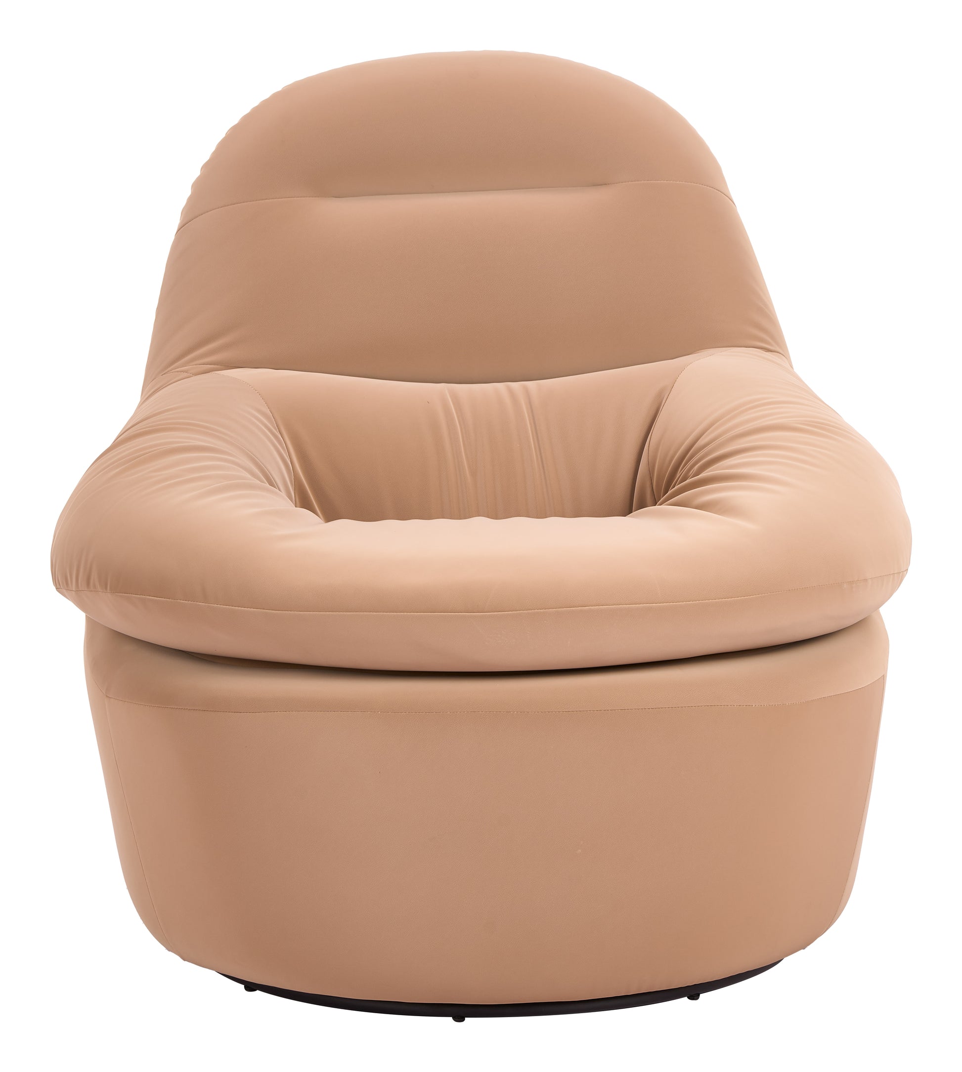 Reva Swivel Chair Tan - 3
