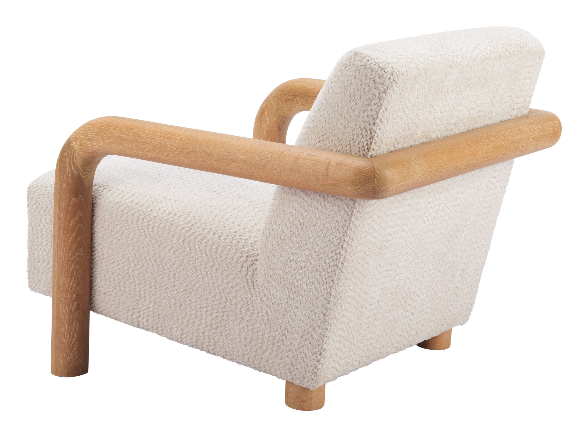Subliem Accent Chair Cotton White - 5