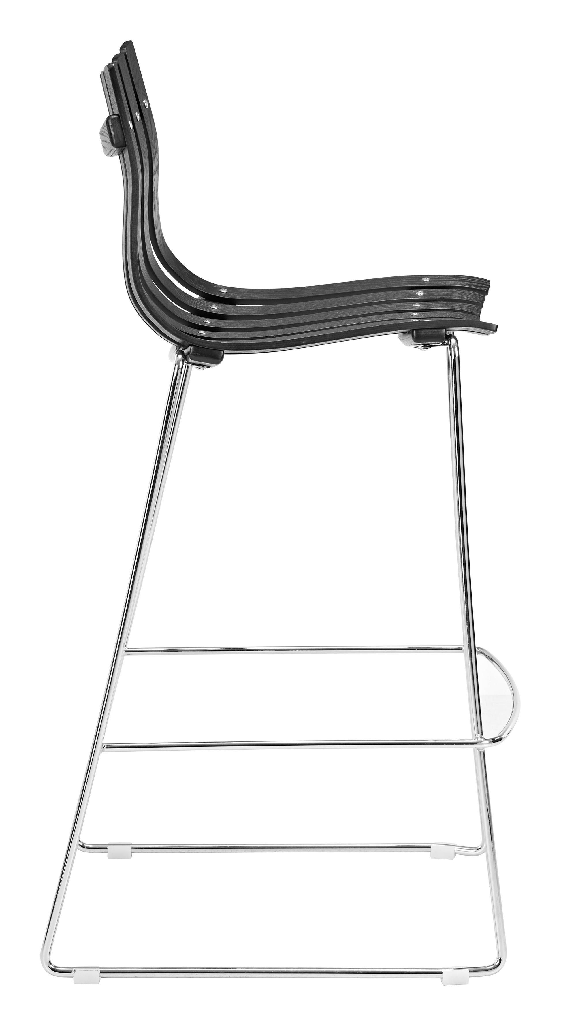 Beaufort Barstool (Set of 2) Black - 2
