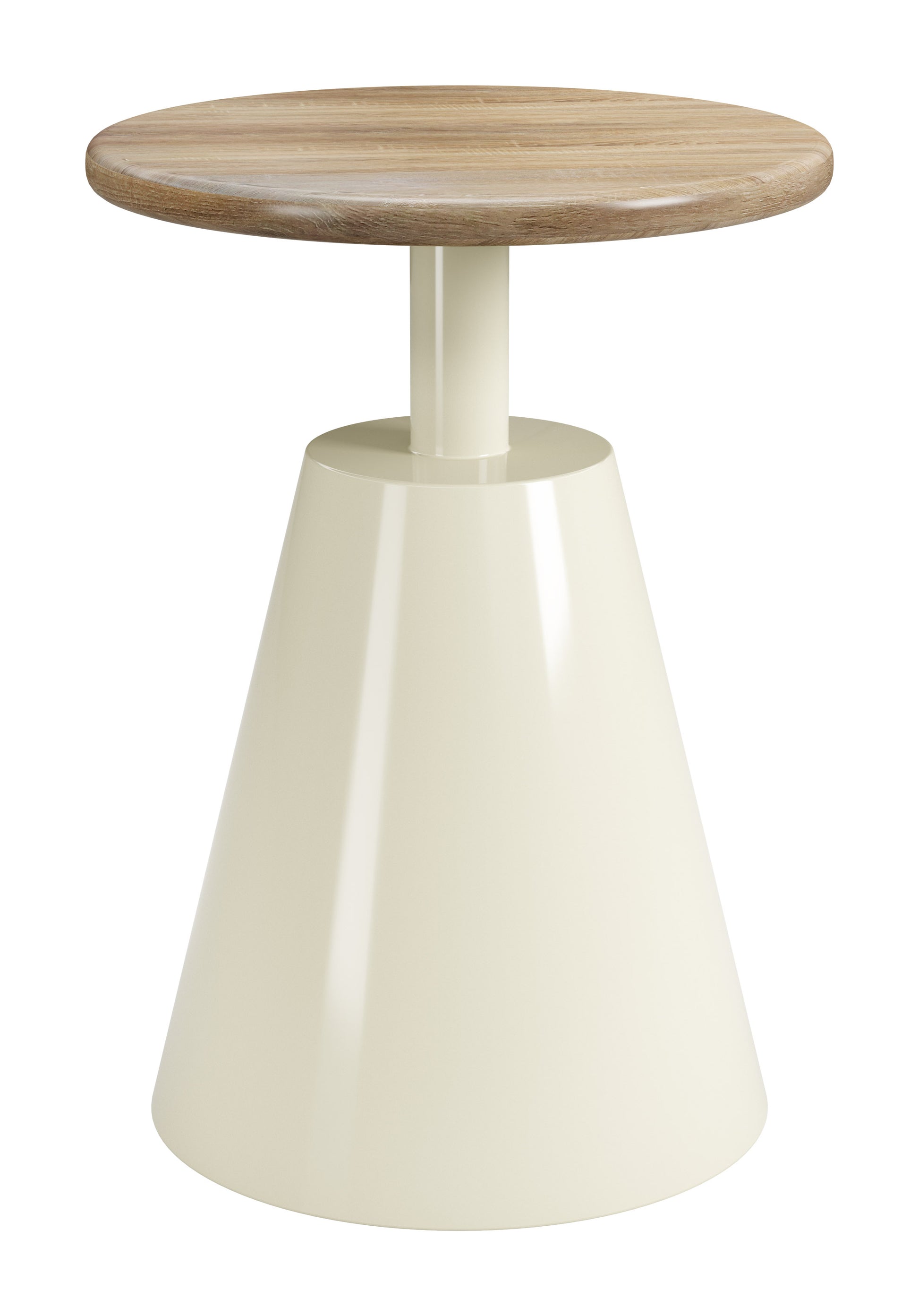 Sira Side Table Natural & Ivory - 2