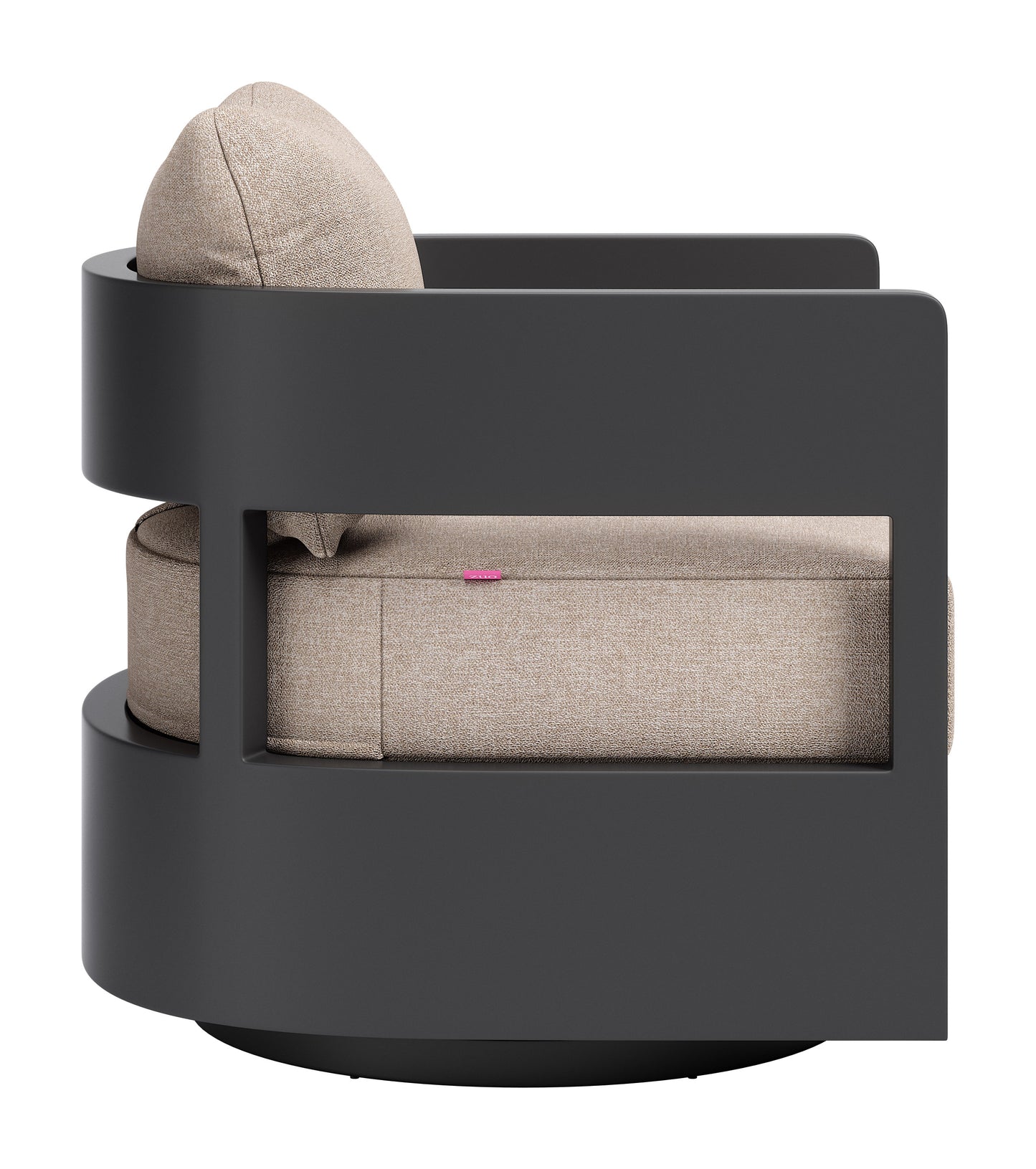 Foret Swivel Chair Black - 2
