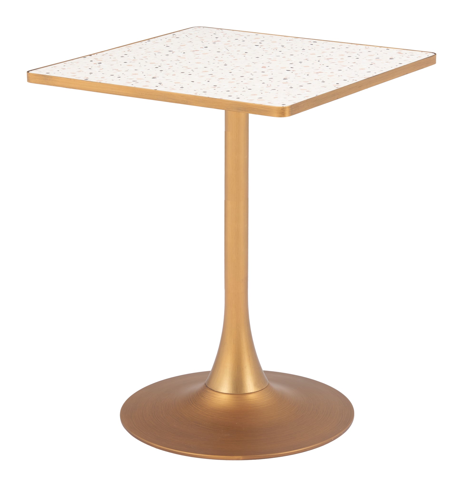 Spot Bistro Table Beige & Gold - 4