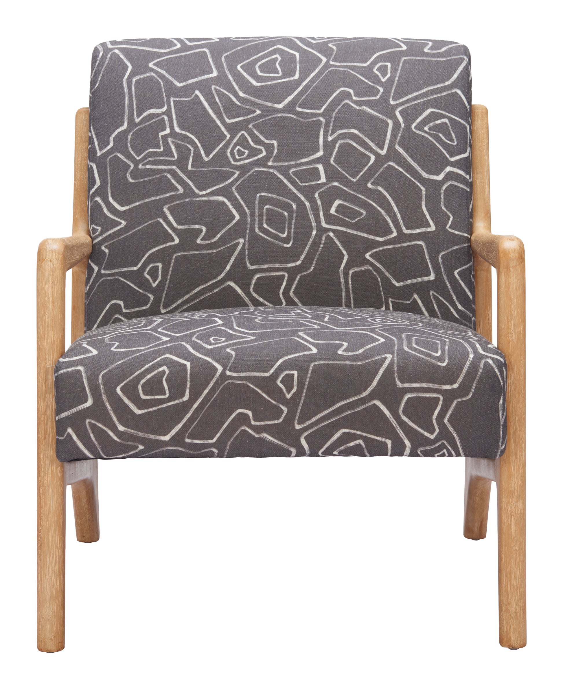 Runa Accent Chair Gray & Natural - 3