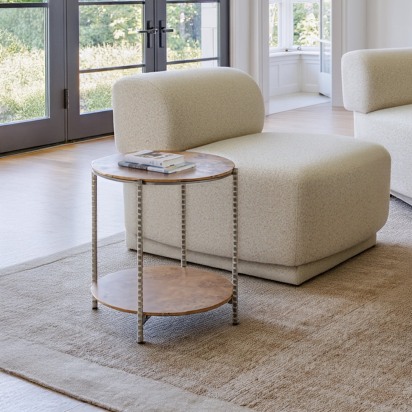 Adna Side Table Brown - 7