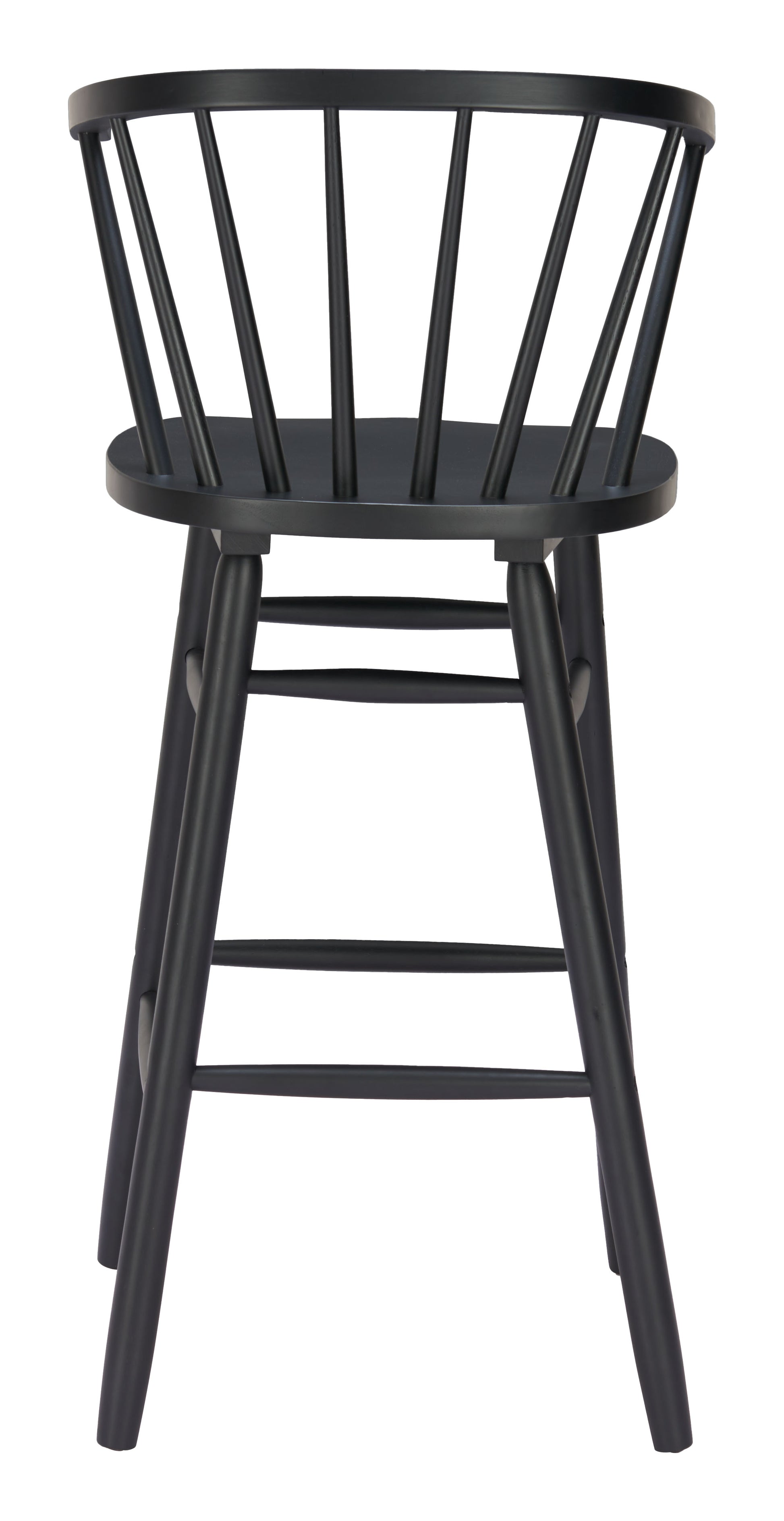 Stenger Barstool (Set of 2) Black - 4