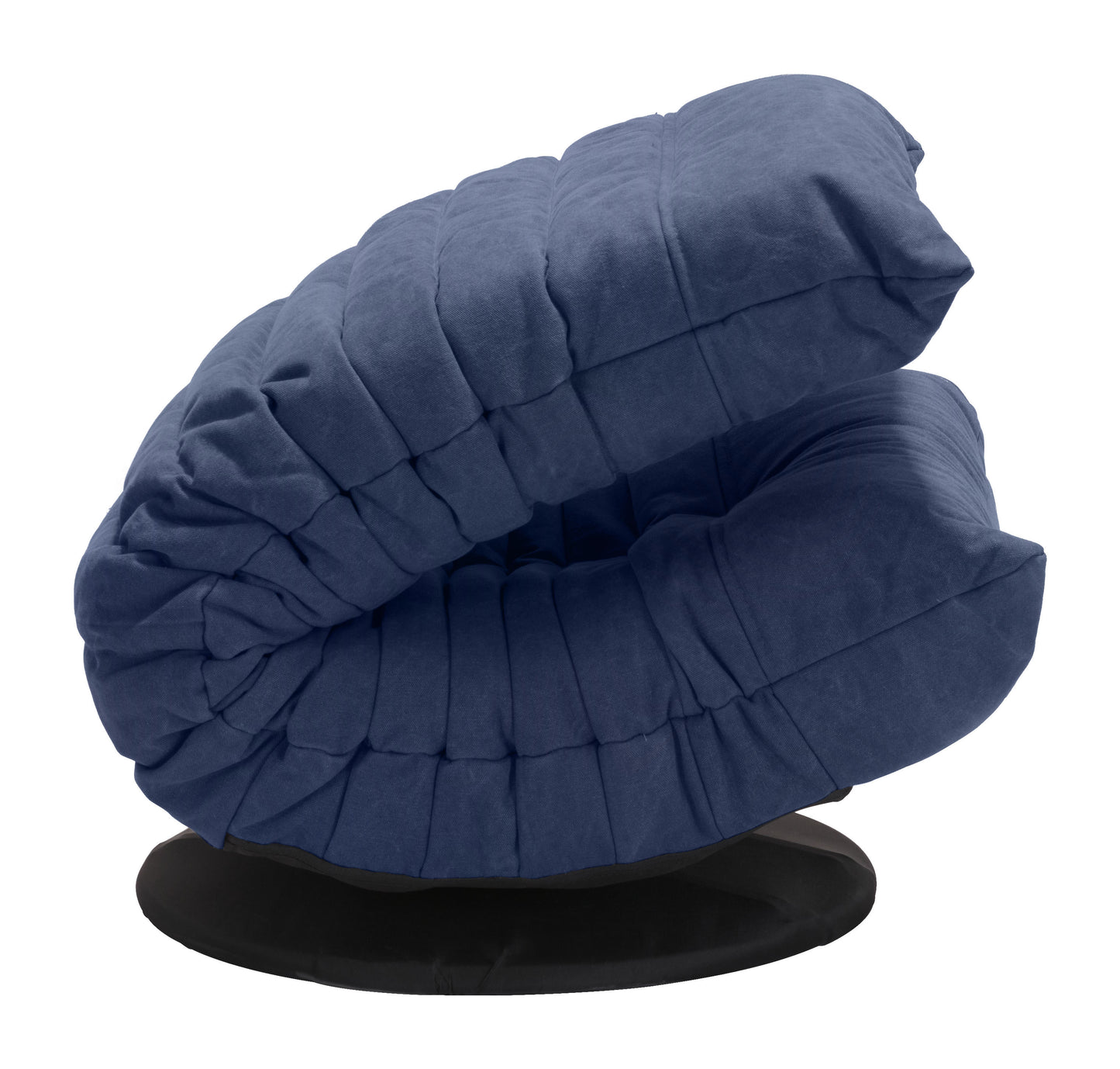Down Low Swivel Chair Blue