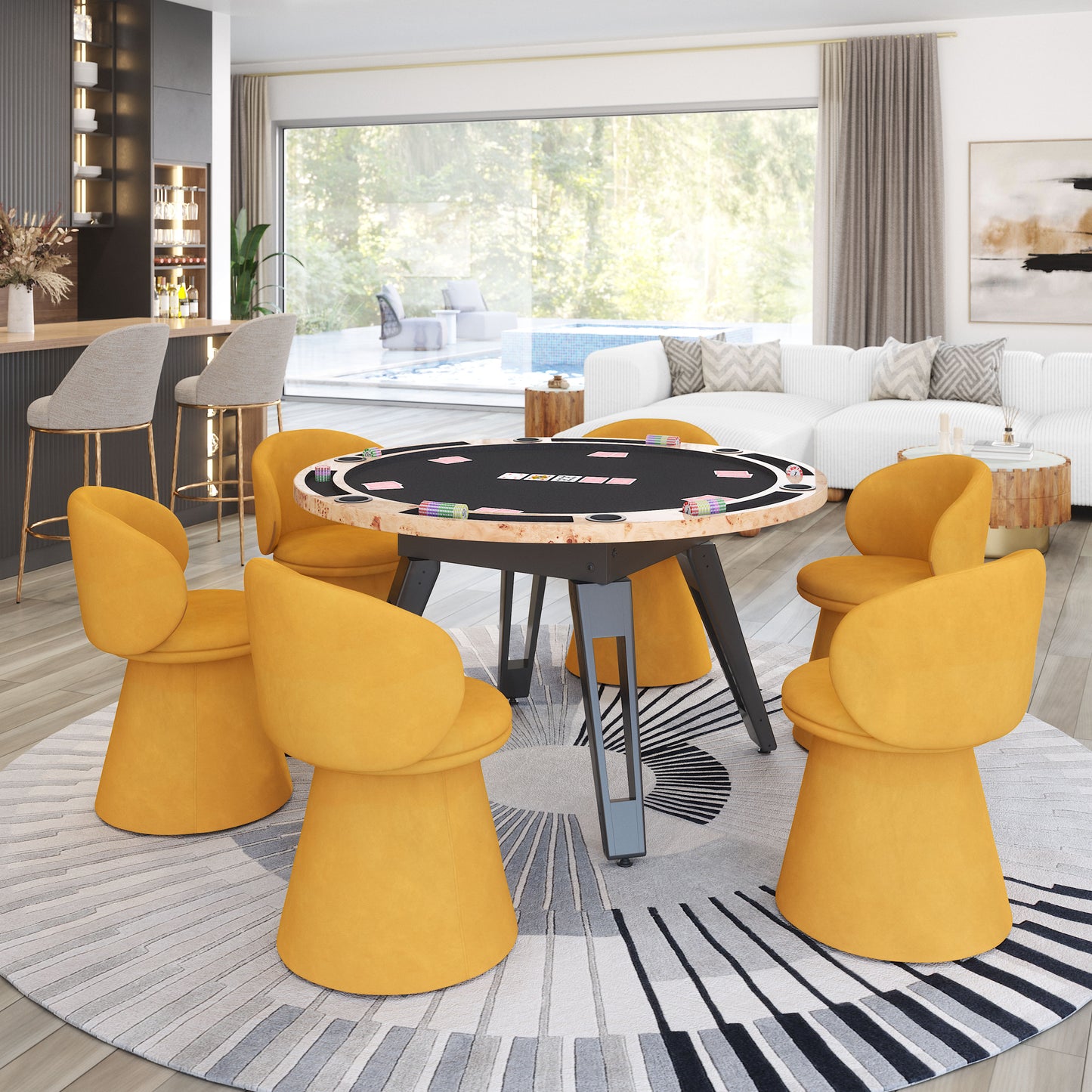 Burl 2 in 1 Table Natural - 12