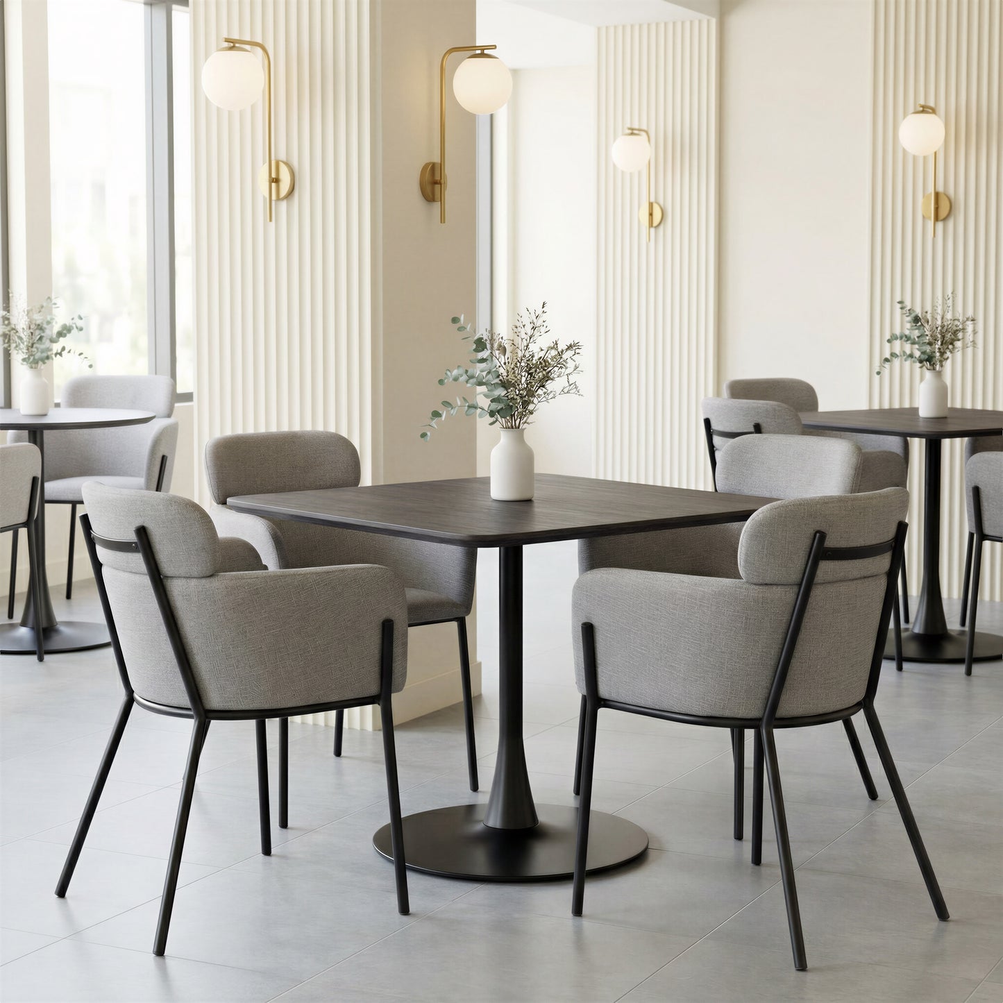 Bremor Dining Chair (Set of 2) Slate Gray - 9