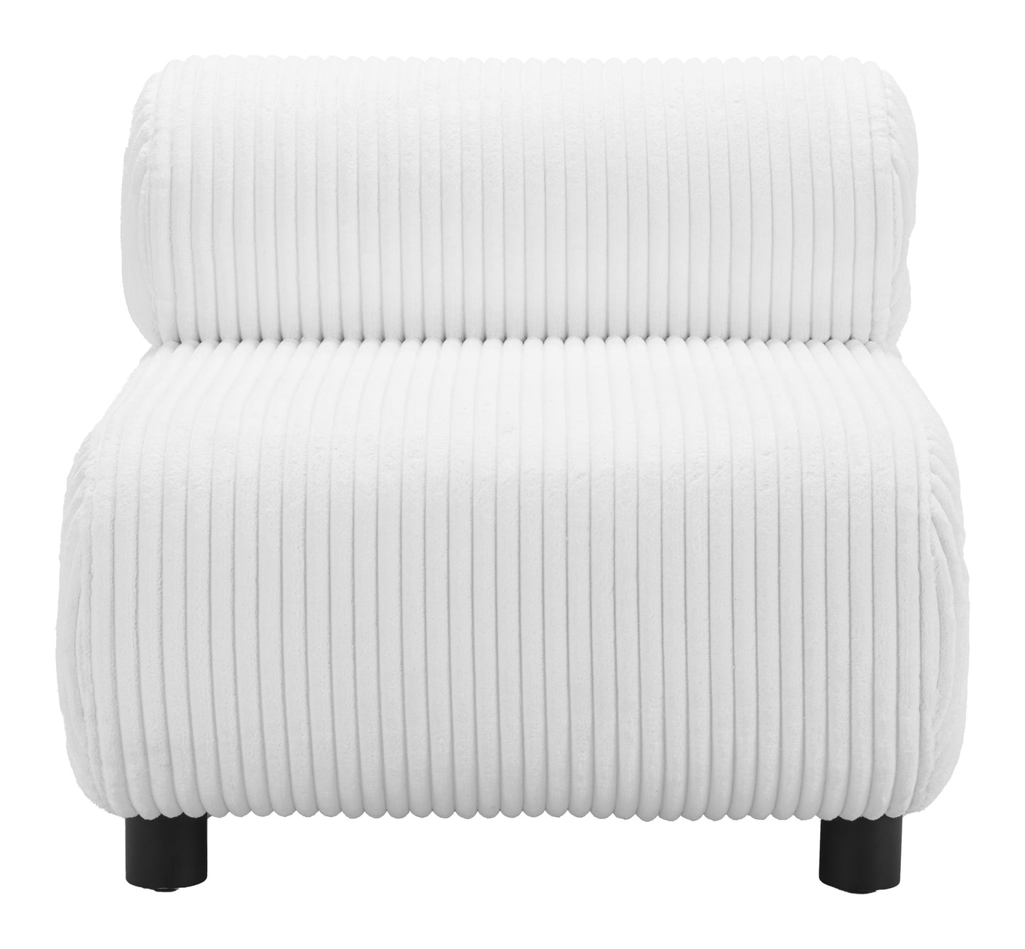 Rahat Accent Chair White - 3