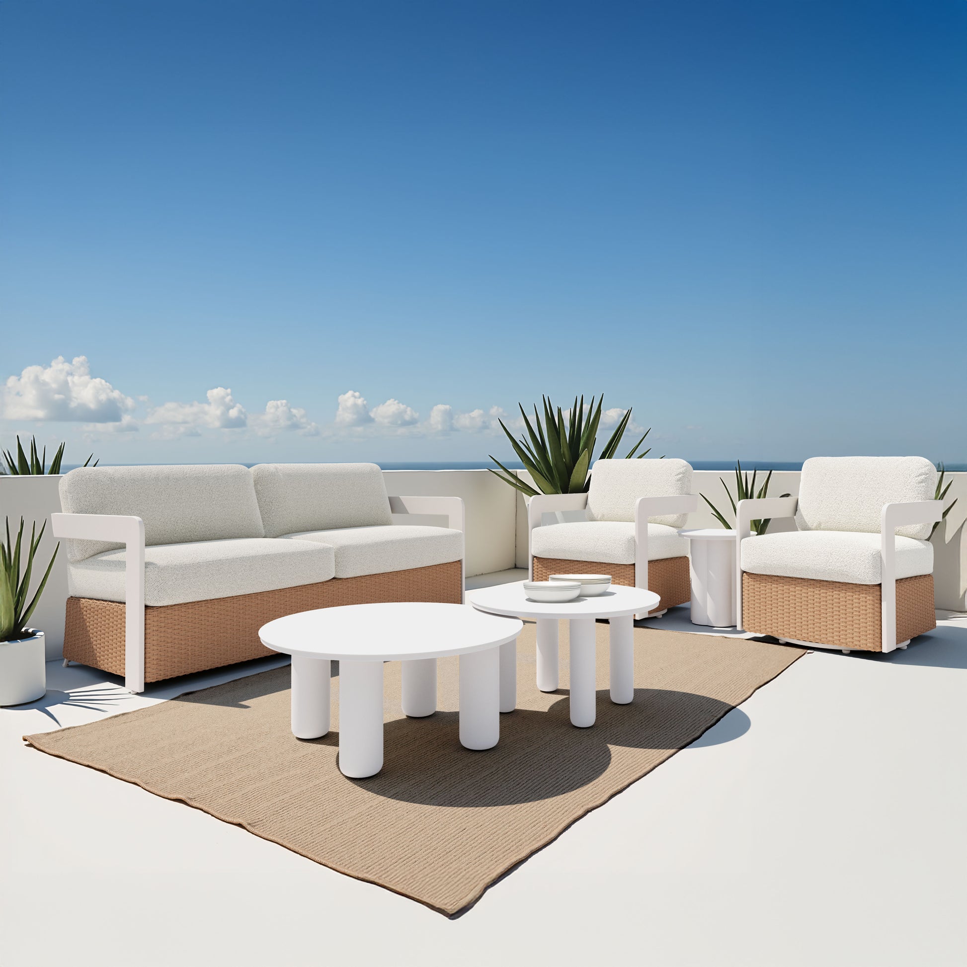 Kogur Side Table White - 10