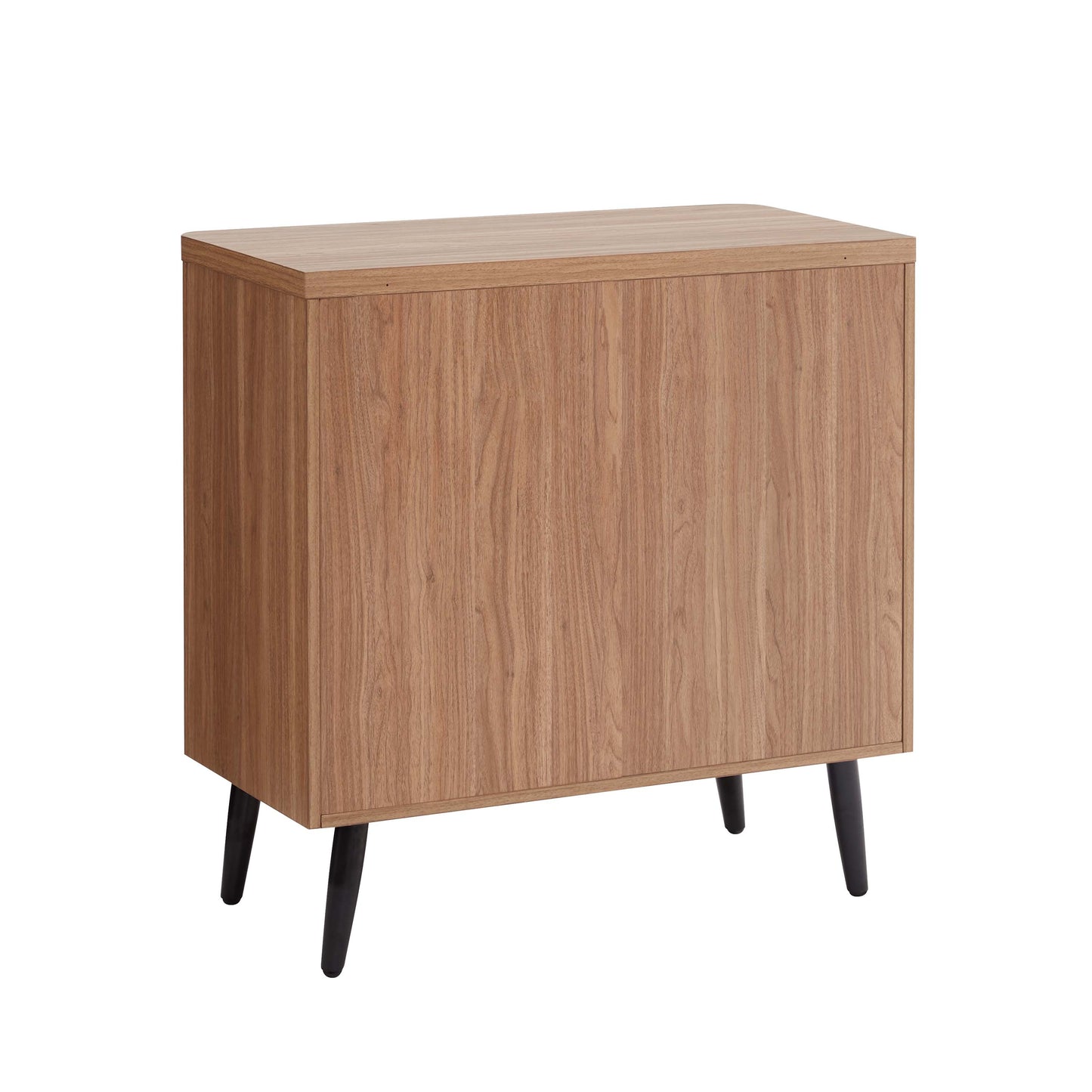 Jodie Mid-Century Modern 31" Fluted Accent Cabinet in Maple AC001-MP