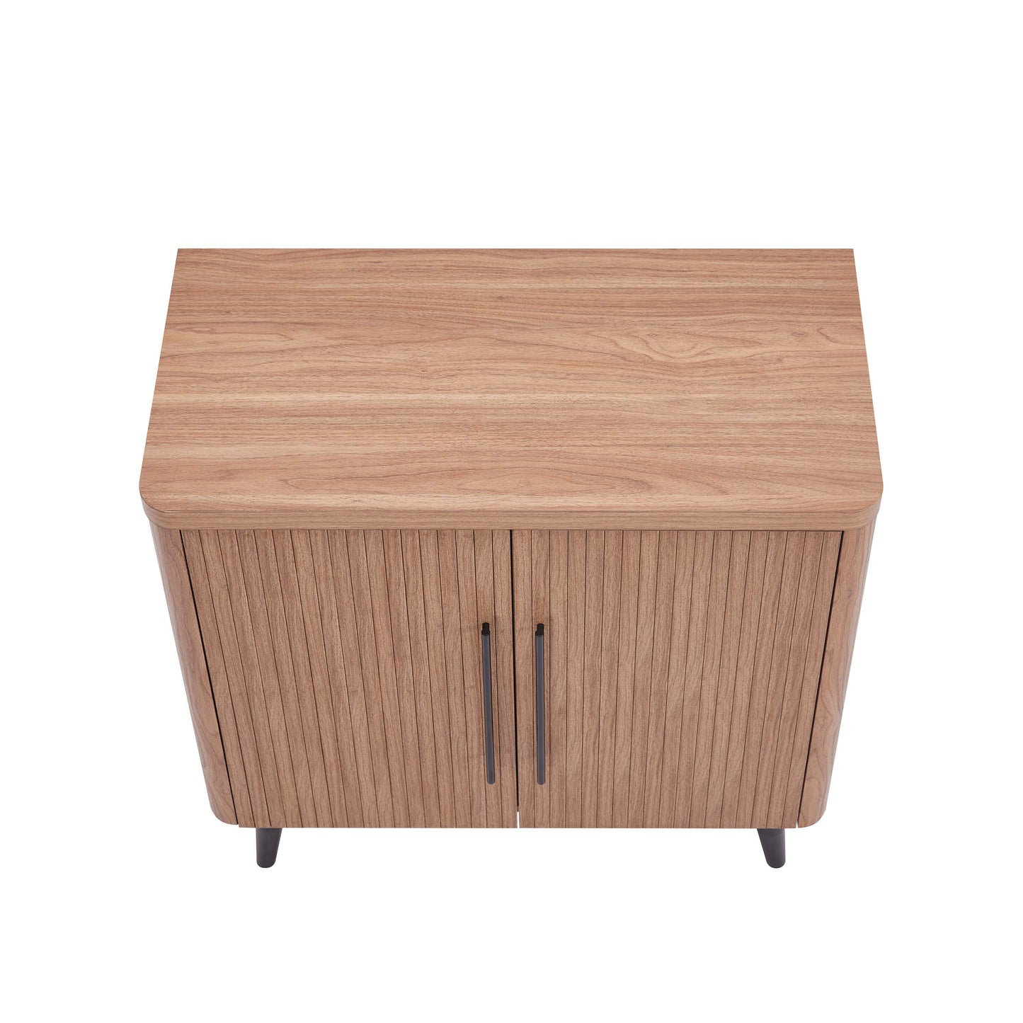 Manhattan Comfort Mid Century- Modern Jodie Accent Cabinet in Maple AC001-MP