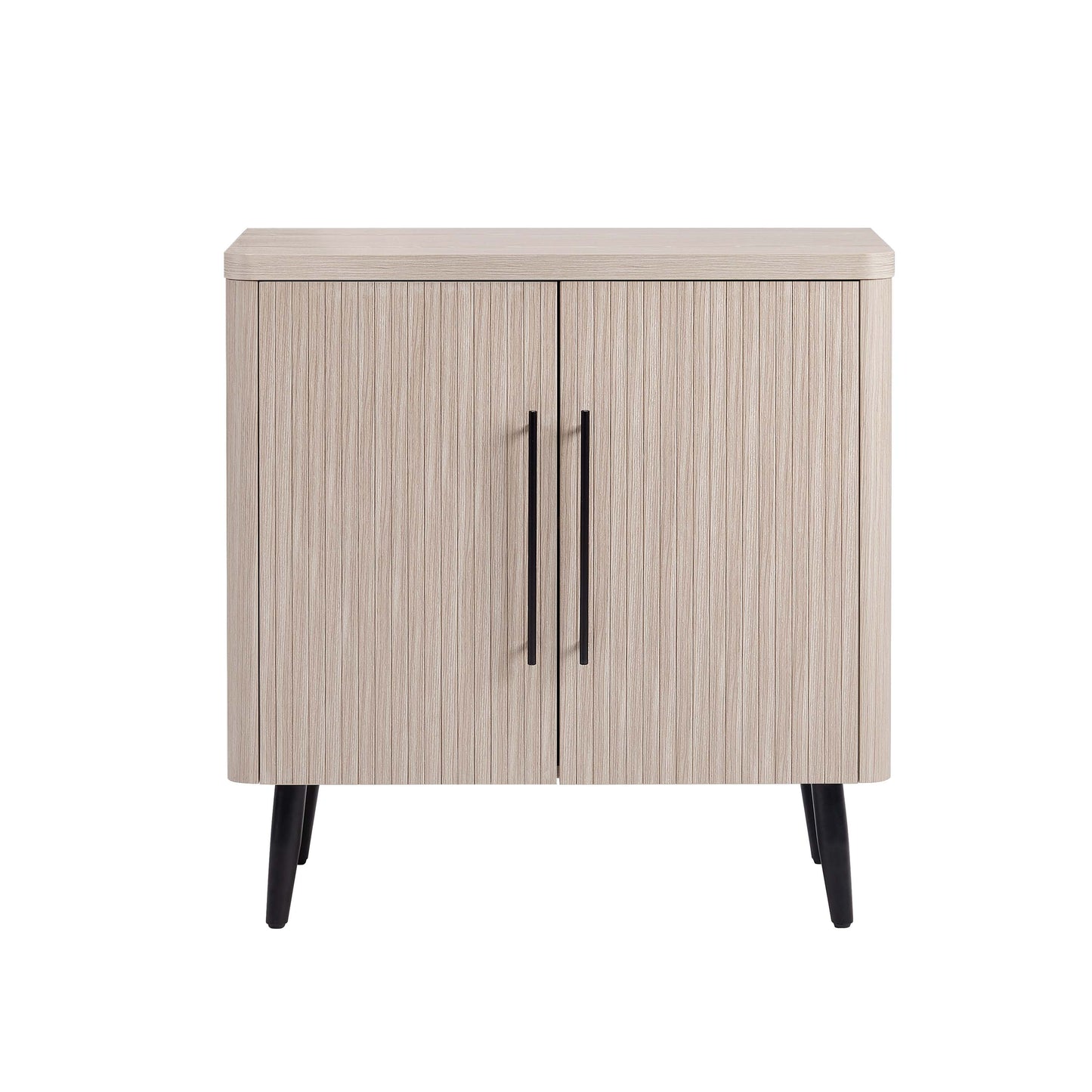 Manhattan Comfort Mid Century- Modern Jodie Accent Cabinet in Whitewashed Oak AC001-OK