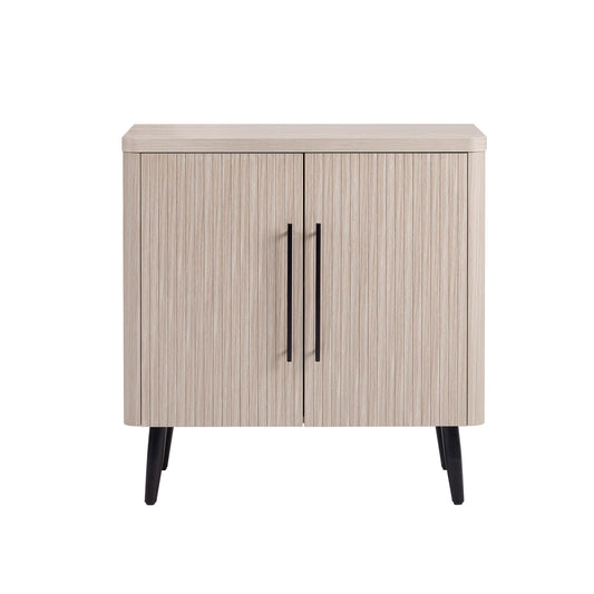 Manhattan Comfort Mid Century- Modern Jodie Accent Cabinet in Whitewashed Oak AC001-OK