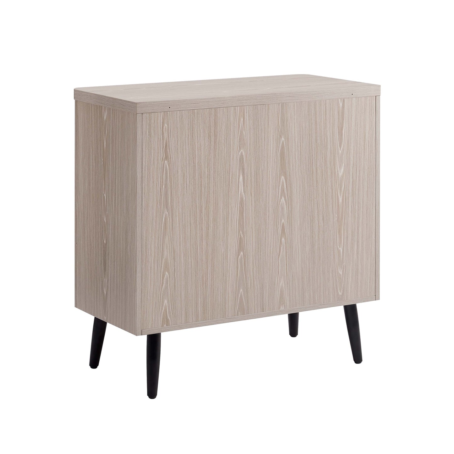 Manhattan Comfort Mid Century- Modern Jodie Accent Cabinet in Whitewashed Oak AC001-OK