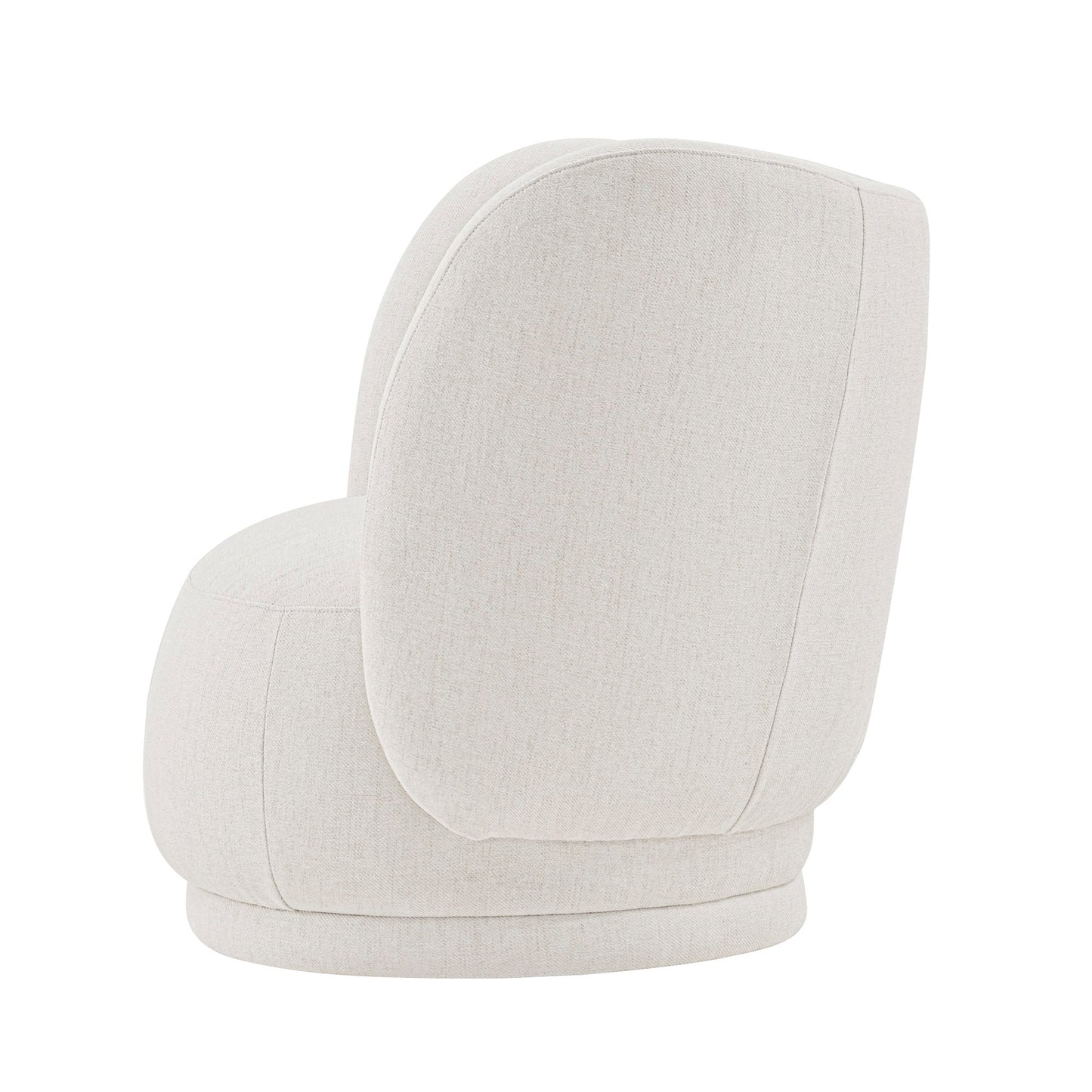 Siri Modern Upholstered Lounge Chair in Cream AC057-CR