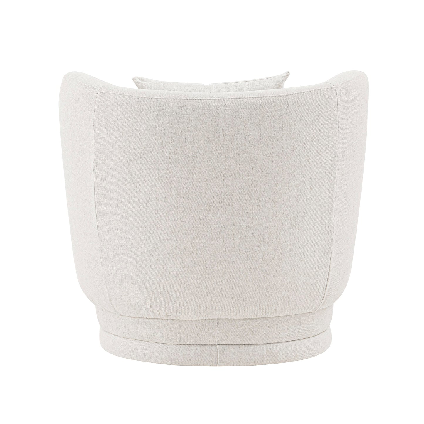 Siri Modern Upholstered Lounge Chair in Cream AC057-CR