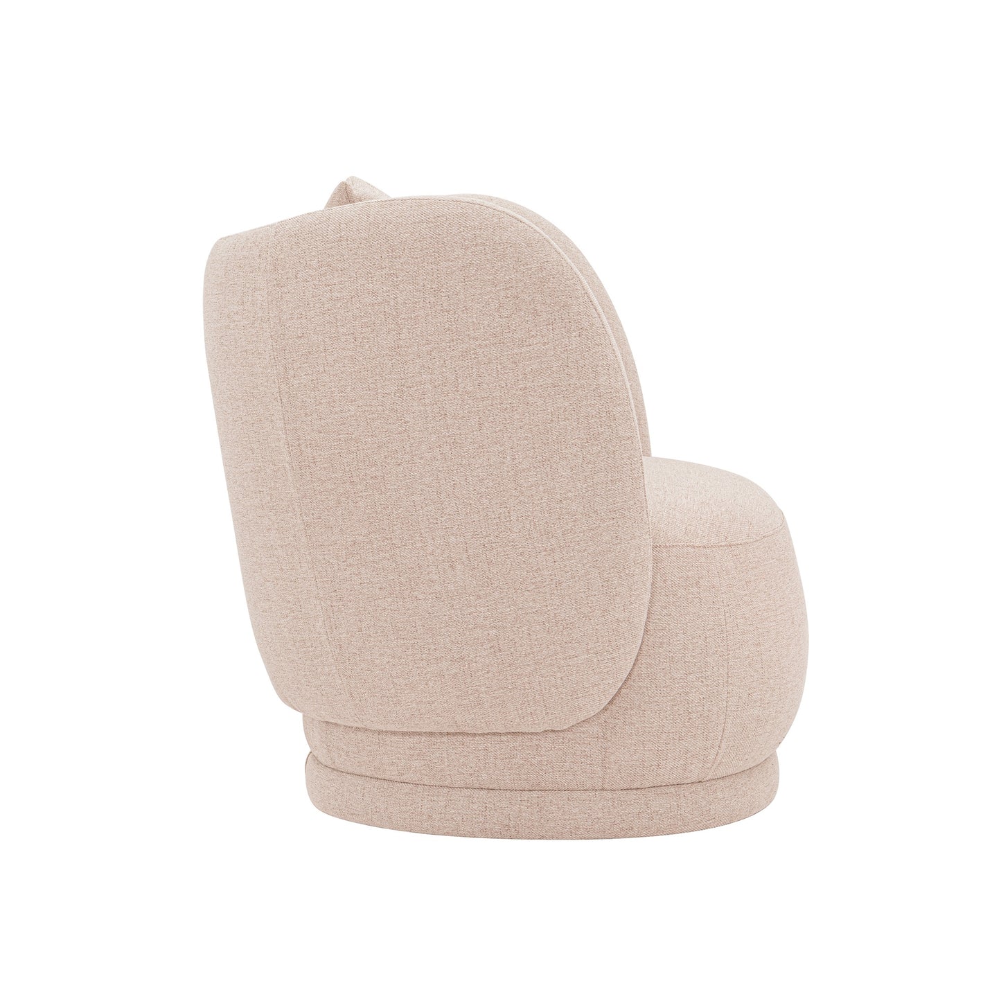 Siri Modern Upholstered Lounge Chair in Wheat AC057-WT