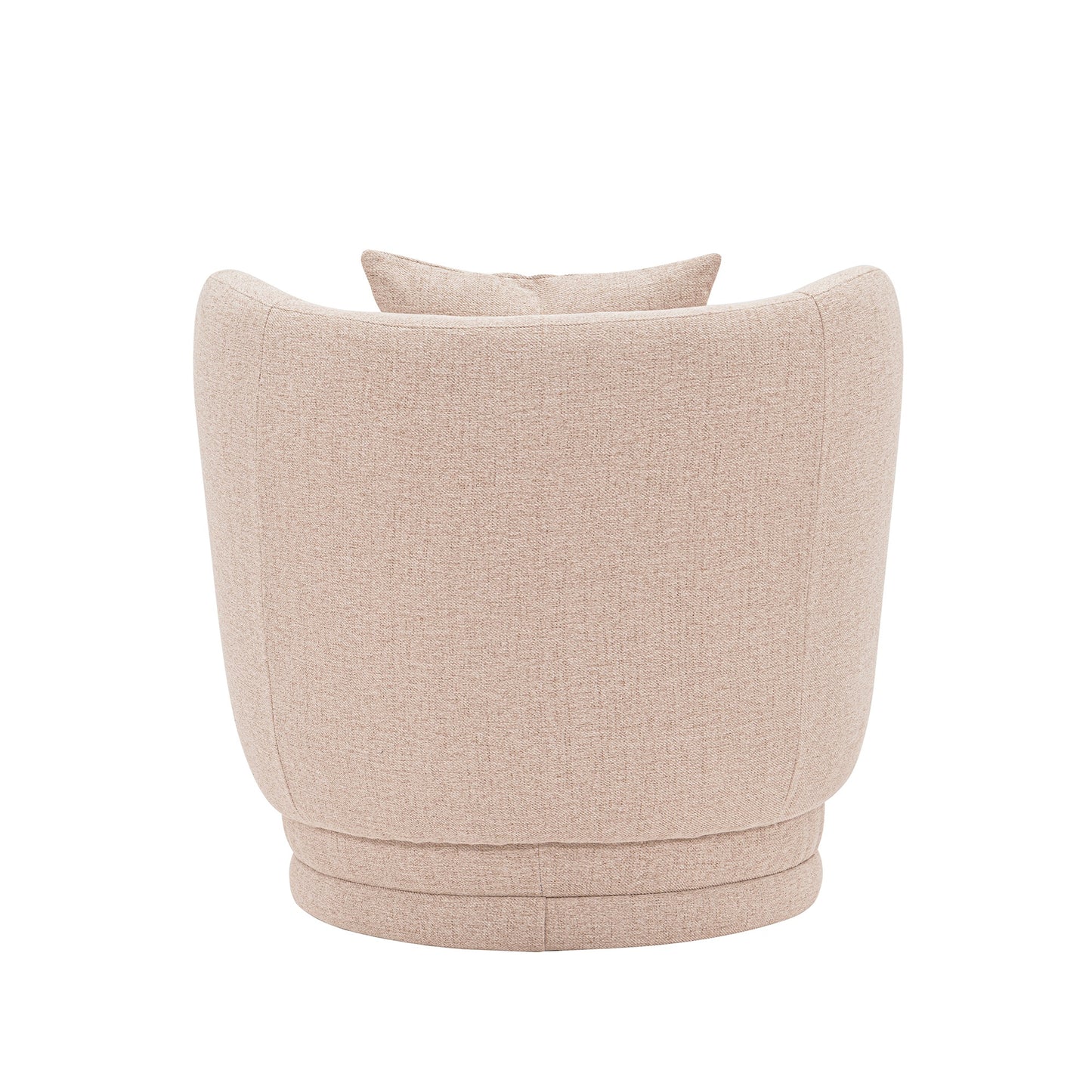 Siri Modern Upholstered Lounge Chair in Wheat AC057-WT